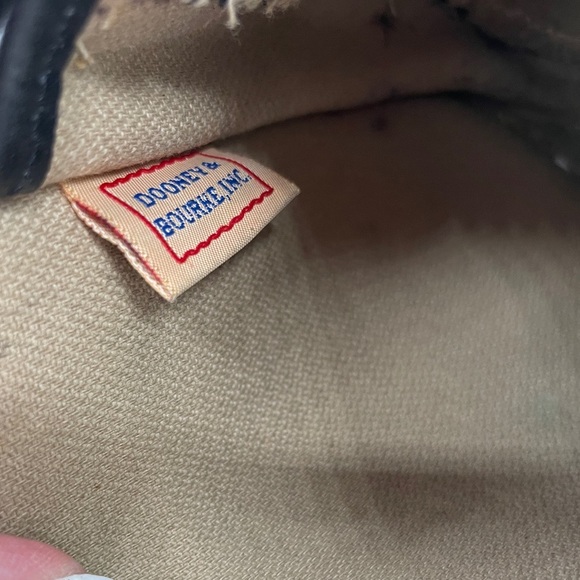 Dooney & Bourke Vintage Mini Leather Strap Shoulder Bag Handbag - Picture 6 of 8